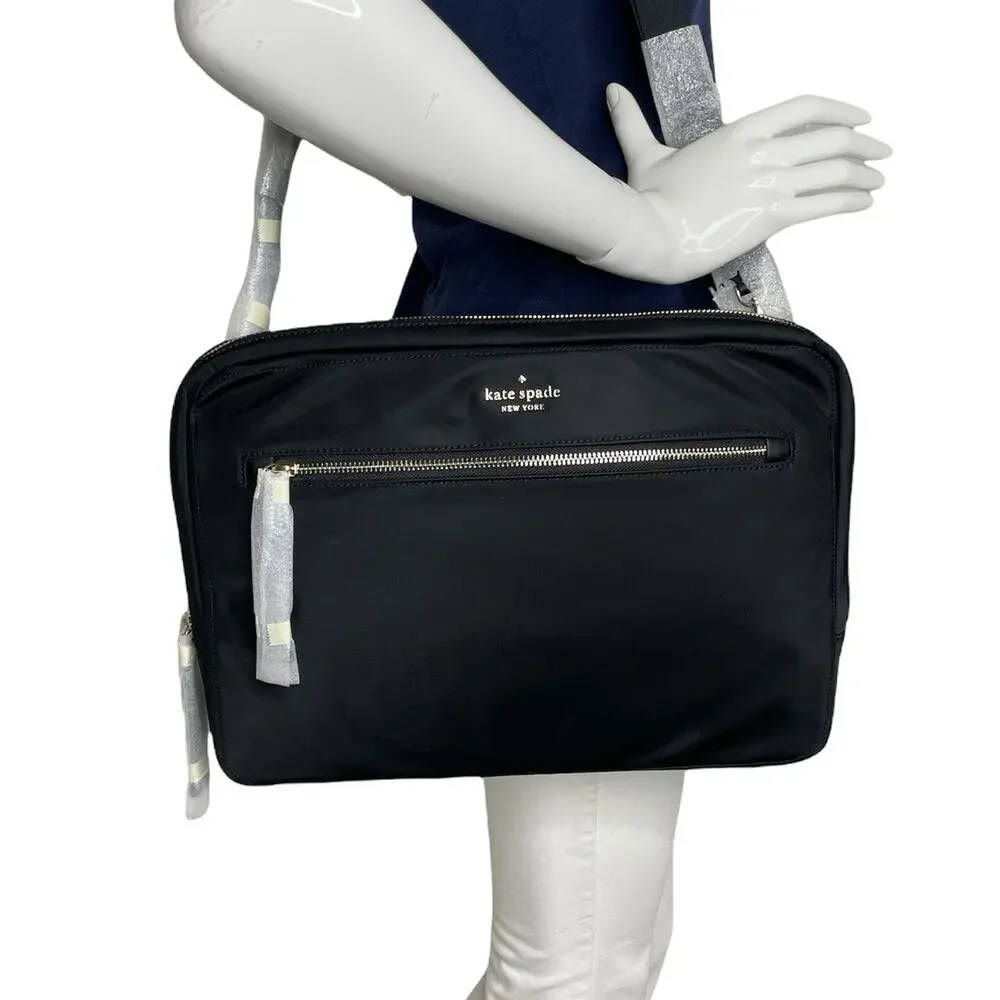 Kate Spade chelsea laptop sleeve with strap fits a laptop up to 15